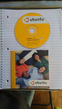 Rare Vintage Ubuntu 7.10 64-bit Desktop Edition Official Live CD