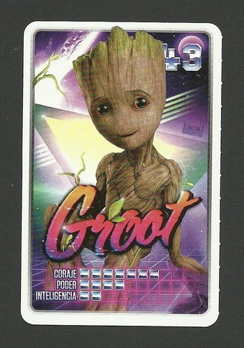 Groot Card Guardians of the Galaxy Groot Marvel Comics Single Collector Card #43 ...