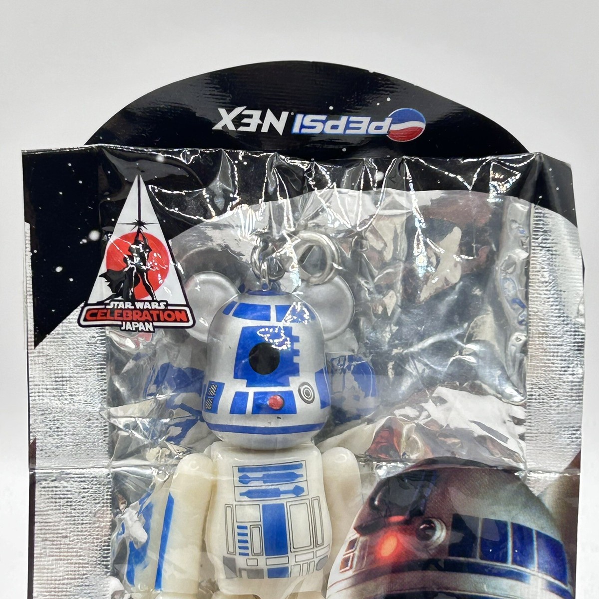 Star Wars x BE@RBRICK x Pepsi Nex R2-D2 Strap Mini Figure Japan