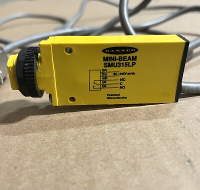  BANNER SMU315LP  MINI BEAM SENSOR 