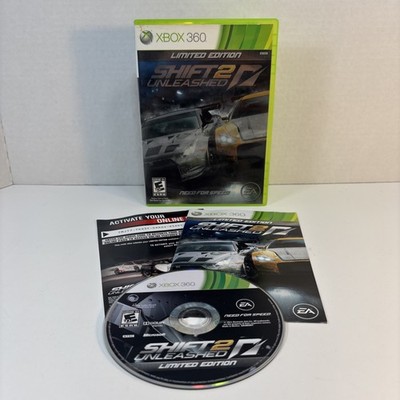 Need for Speed Shift 2 Unleashed Limited Edition Xbox 360 Complete CIB