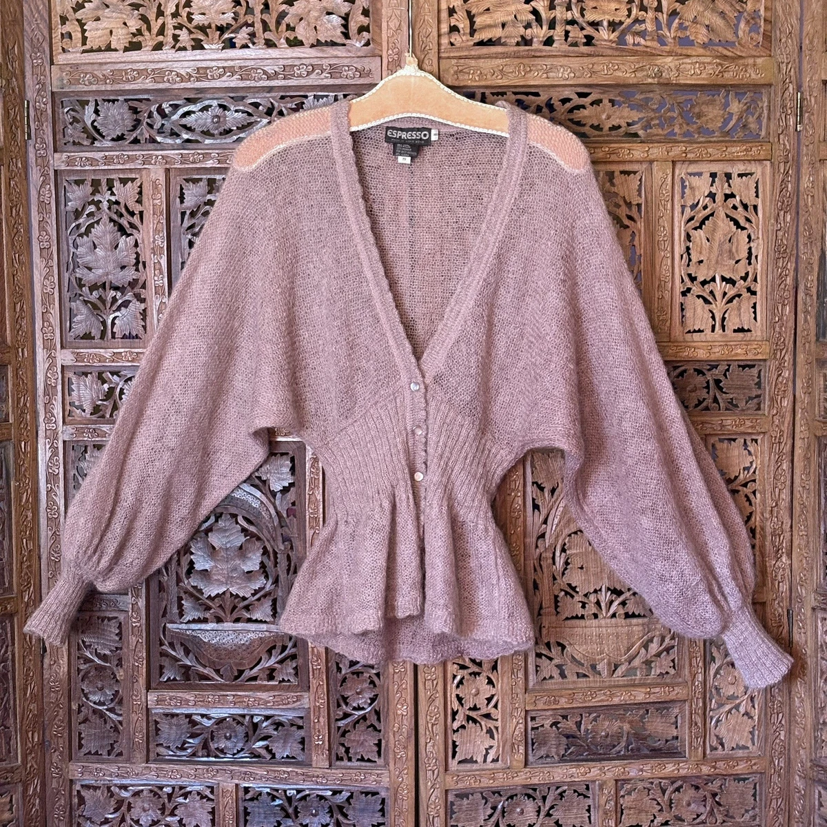 トップス vintage Mohair knit cardigan 25+ Women's Vintage Mohair Cardigan Sweaters for sale | Updated