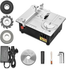 Precision Mini Electric Table Saw DIY Hobby with UK Plug