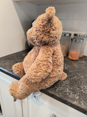 Jellycat HUGE BARTHOLOMEW BEAR BNWT Soft Plush Stuffed Animal 100