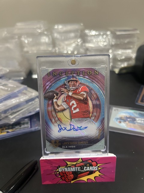2022-23 Bowman Inception University - Autographs Jaxson Dart #BIA-JD (AU, RC)