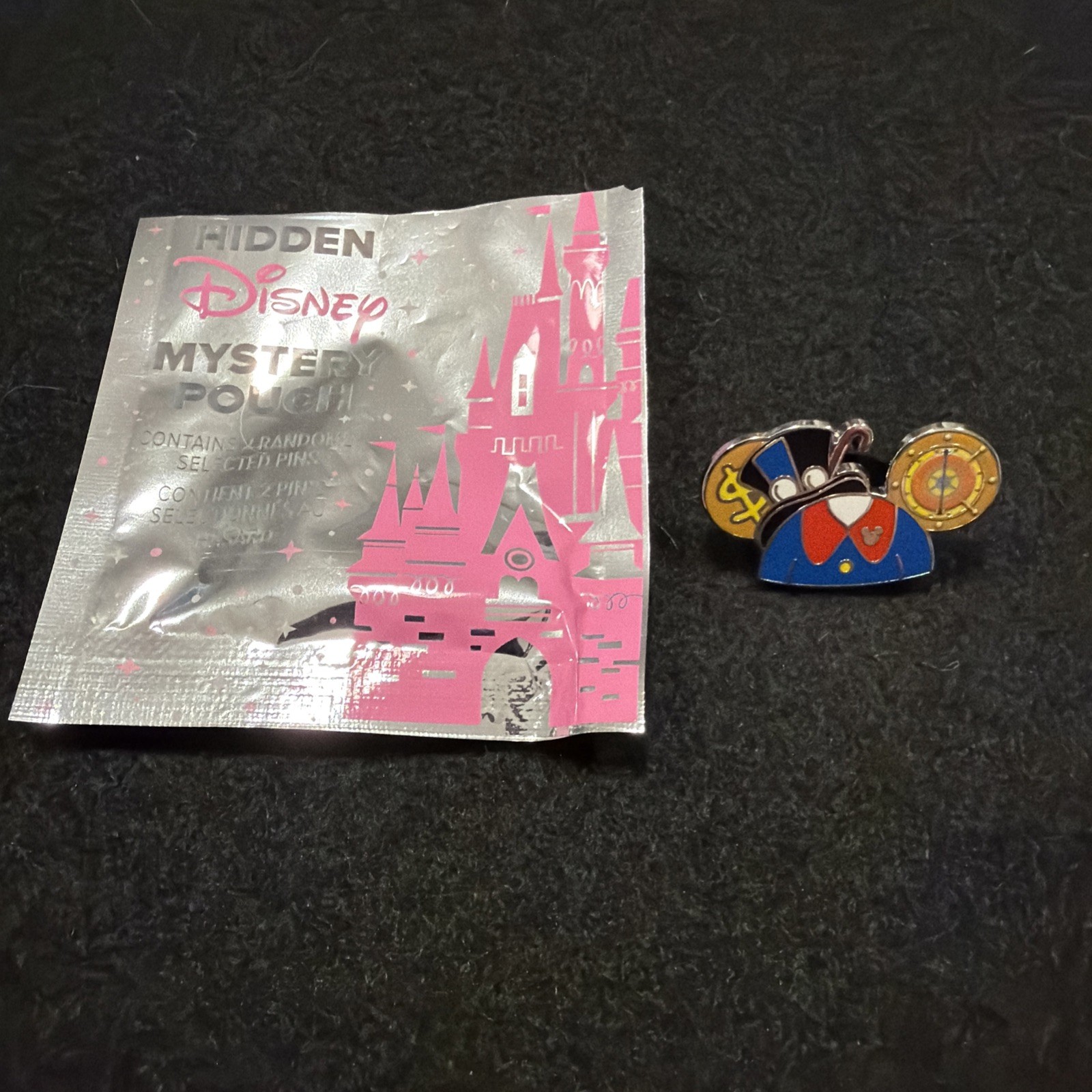 WDW Hidden Mickey Mystery Pin - Set 3 - Ear Hats - Scrooge McDuck