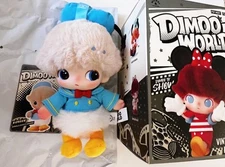 POPMART Dimoo World x Disney  Vinyl Plush Donald Duck's Singing Keychain