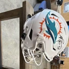 Miami Dolphins Ricky WilliamsAutographed new speed flexFootball Helmet Signed