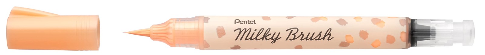 Pentel Milky Brush Pastel Orange Orange 1 count Pack of 1 4490₽