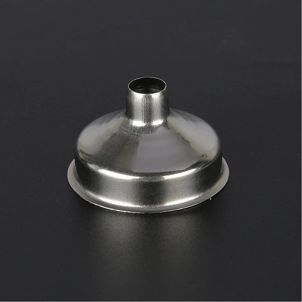 3 Pcs Stainless Steel Wide Mouth Funnels Dishwasher Safe Flask Wine Pot Flagon - Image 4 of 4