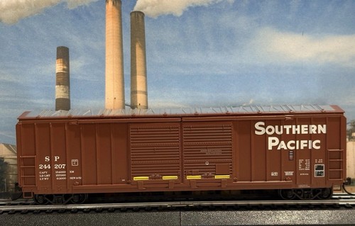 Coche de carga HO Athearn Roundhouse RND-97986 Southern Pacific 50’ FMC DD SP #244207 | Zustand: Used