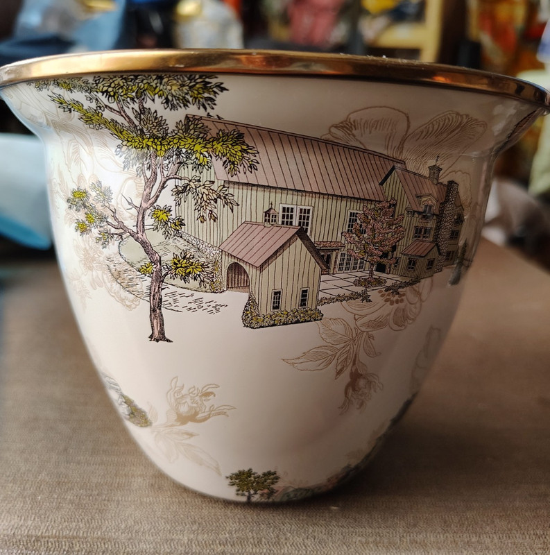Vintage Aurora McCkenzie-Childs Planter (retired)