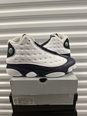 Jordan 13 Retro Obsidian Powder Blue White Size 12 414571-144 Leather Men's