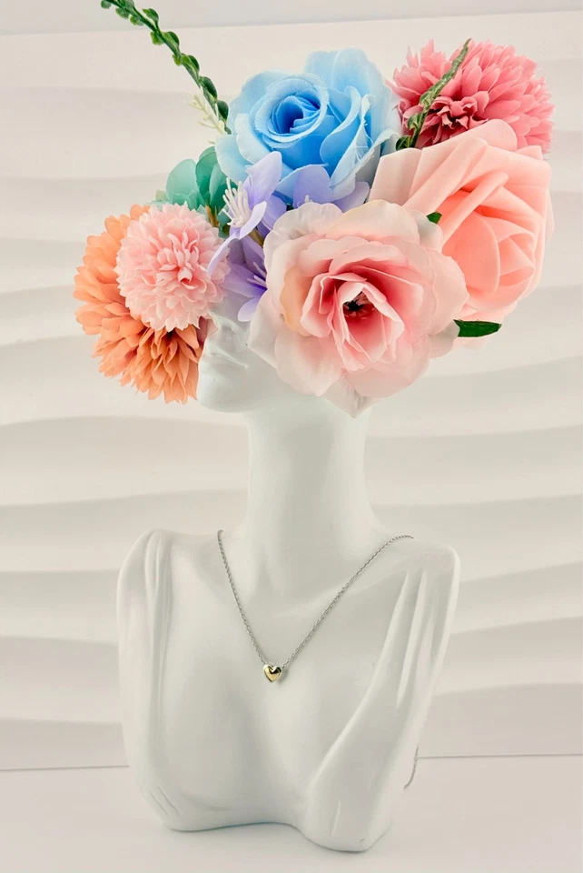 LIMITED EDITION New Pandora Two-tone Domed Golden Heart Necklace 399399C00-45cm - Image 2 of 4