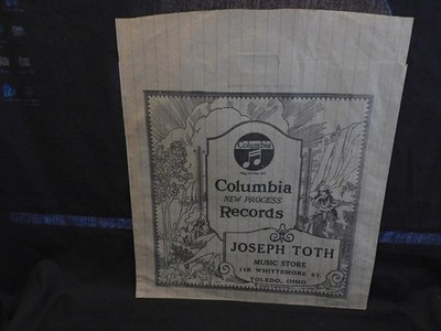 OLD COLUMBIA NEW PROCESS RECORD SLEEVE - FREE SHIPPING