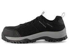 Skechers Relment Byrin Composite Toe Work Sneaker, Black, Size 9.5,