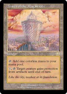Magic MTG - Tower of the Magistrate - Merchandise Masks - EXC - EN