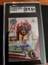 2023 Bowman U Chrome Auto SGC 9.5 w 10 Donovan Ezeiruaku BC Dallas Cowboys 👀