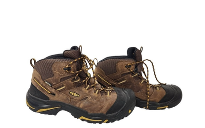Keen Braddock Mid WP Steel Toe Work Boots Brown Leather  display picture 1