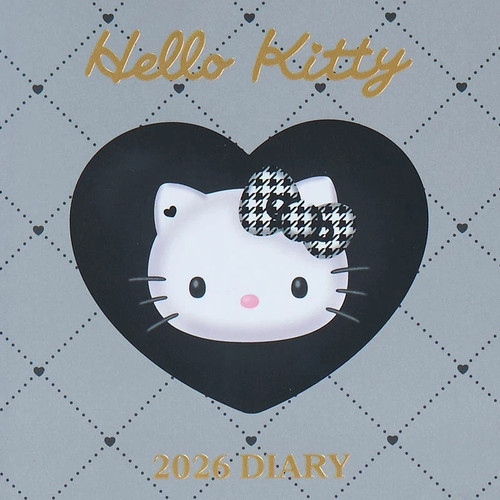 Hello Kitty B6 Diary (Block Type) 2026 Schedule Planner Sanrio Original JPN - Picture 2 of 6