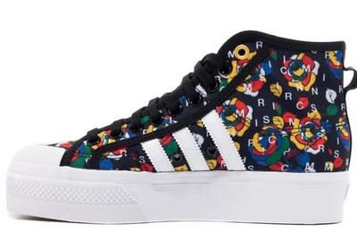 Adidas Nizza ''Thebe Magugu'' Limited Edition Colorful Platform Sneakers, New Sz:8