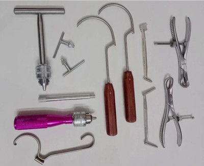 Orthopedic Veterinary High Quality Surgical Instruments 9 Pcs Set A+