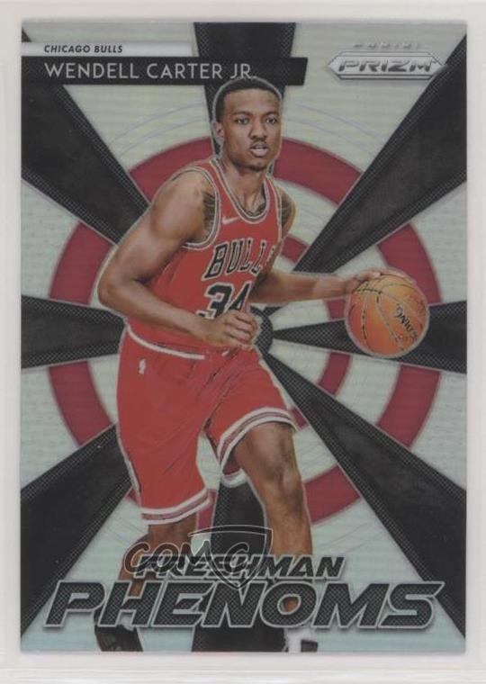 2018-19 Panini Prizm Freshman Phenoms Silver Prizm Wendell Carter Jr #19 0c2