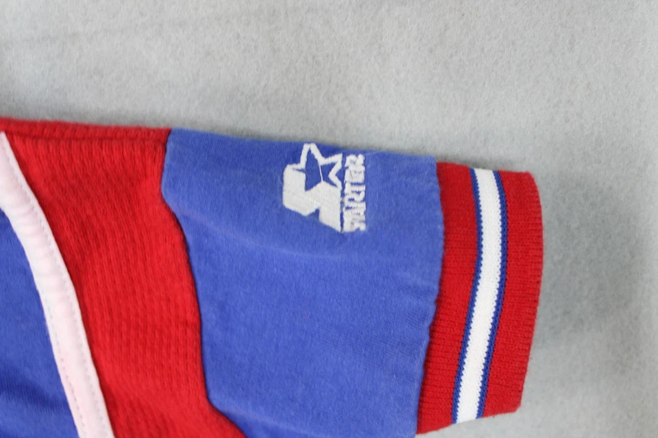 Starter Romper Infant Boys 6-9 Months Blue Red Basketball Division Outfit Baby — 第 3/4 张图片