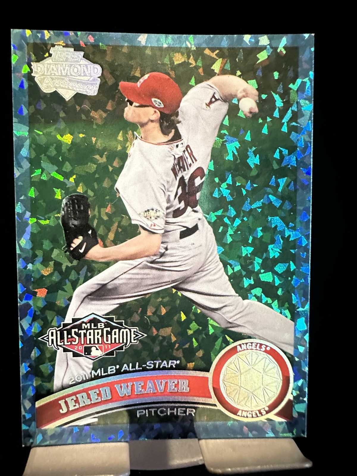 2011 Topps Jered Weaver Hope Diamond /60