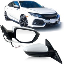 Right Passenger Side Door Mirror For 2016-2021 HONDA CIVIC LX SE Sport with Powe