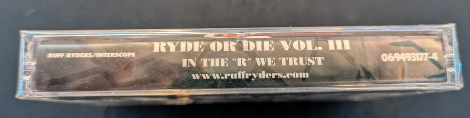 Ryde Or Die Vol III CASSETTE In The R We Trust SEALED - Image 3 of 3