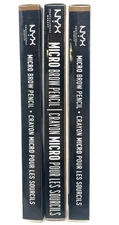 (3) NYX Micro Brow Pencil Sealed 0.003 oz Each MBP02 - Blonde