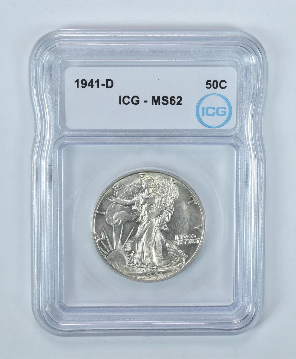 MS 62 Graded Liberty Walking Half Dollars (1916-1947) for sale | eBay