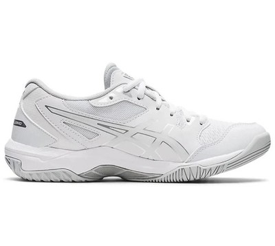 Asics Women's Gel-Rocket 10 White Silver Volleyball Shoes (1072A056) Sz 11.5 New