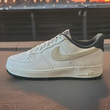 New Men's Size 9.5 Air Force 1 07 LV8 White Sea Glass HF1939-100