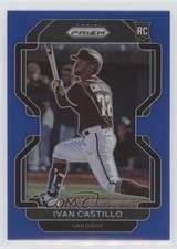 2022 Panini Prizm Tier II Blue Prizm Ivan Castillo #193 0y59