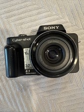 Sony Cyber-shot DSC-H7 8.1MP 15x Zoom Digital Camera Carl Zeiss UNTESTED AS-IS