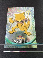 #63 Abra Silver Holo - 1999 Topps Pokémon Series 1 - NM