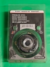 Pearl Abrasive Power Wire Brush CLWBK258S Knot Cup Wheel 2-3/4 x .020 x 5/8-11