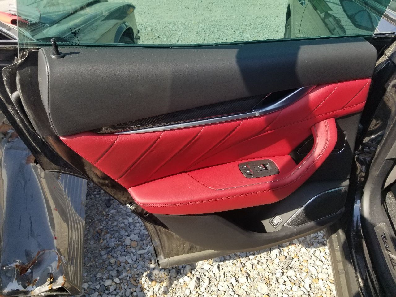 20 2020 MASERATI LEVANTE SQ4 GRANSPORT REAR DOOR TRIM PANEL LEFT DRIVER