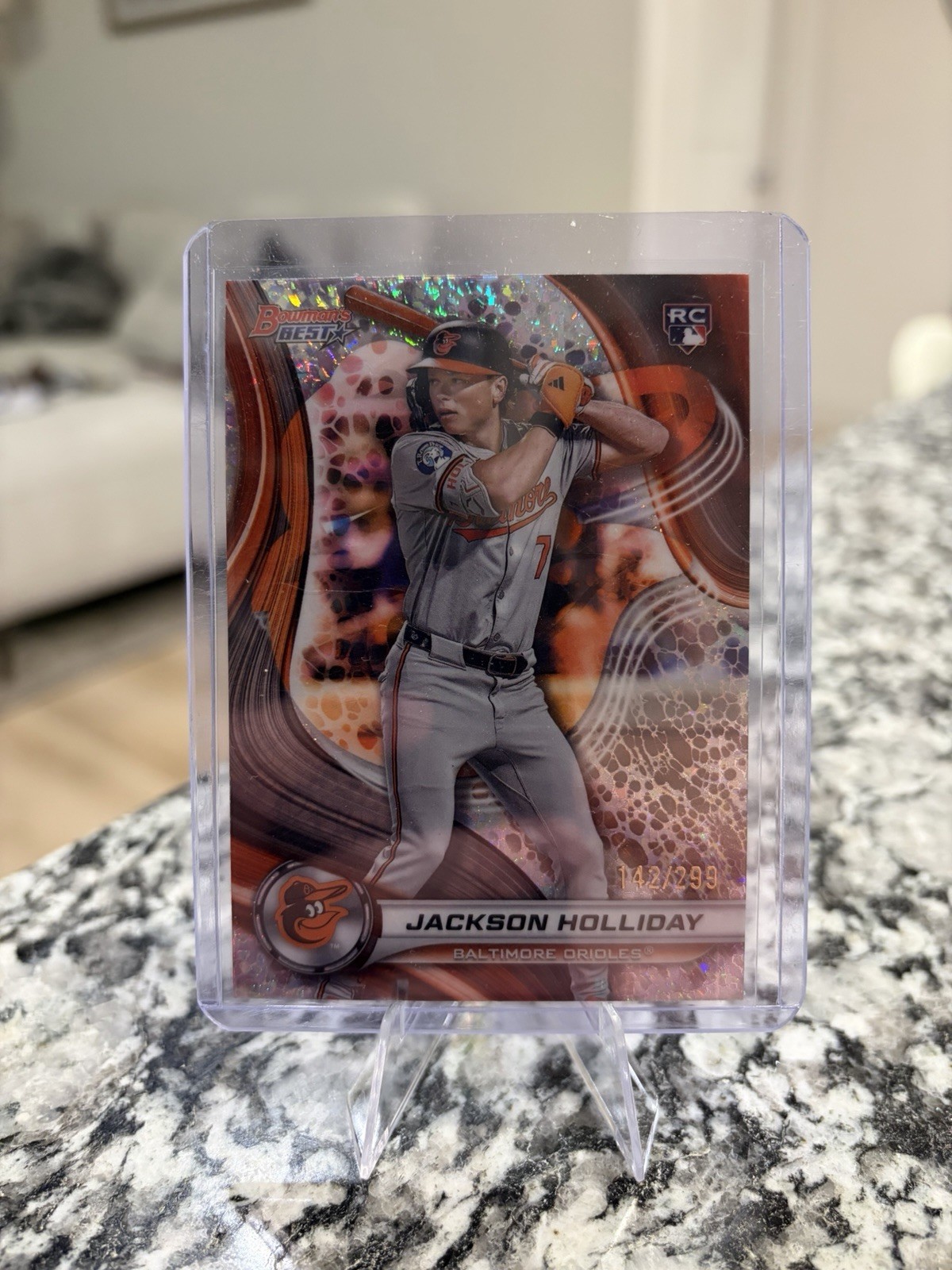 2024 Bowman's Best - Jackson Holliday #13 Mini-Diamond Refractor /299 (RC)