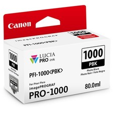 Canon PFI-1000 PBK LUCIA PRO Photo Black Ink Tank 80ml 