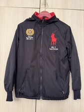 Polo Ralph Lauren RL Racing 2011 Jacket Navy Blue Boys L 14/16 Big Pony VTG NWOT