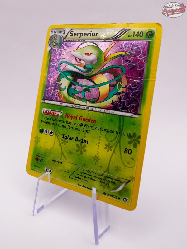 Serperior Black & White Legendary Treasures: Radiant Collection RC3/RC25 - DMG