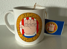 Nwt 1982 Coffee Mug Lefties Lefthanded By Recycled Paper Products