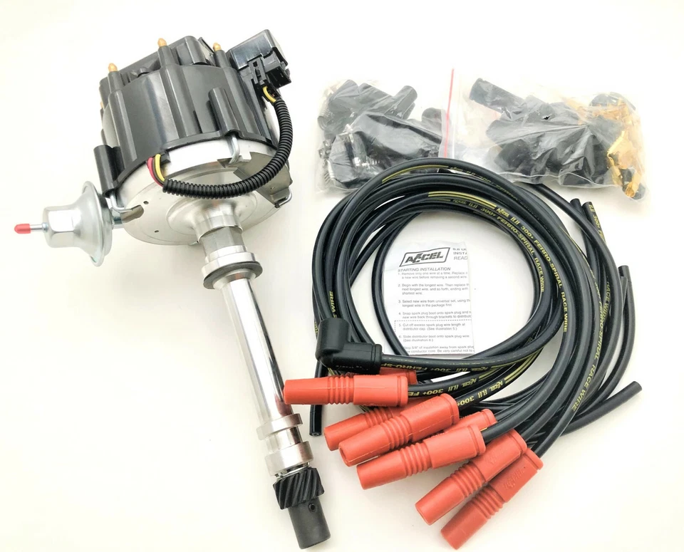 Провода свечи зажигания гоночные распределительные Chevy HEI малый и большой блок Chevrolet 350 454 - Изображение 2 из 3