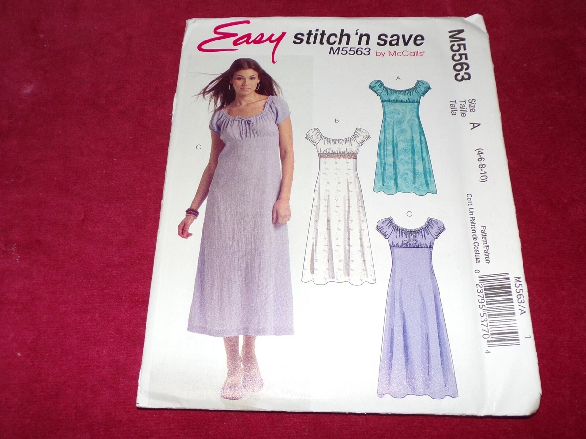 Ladies empire top waist dresses