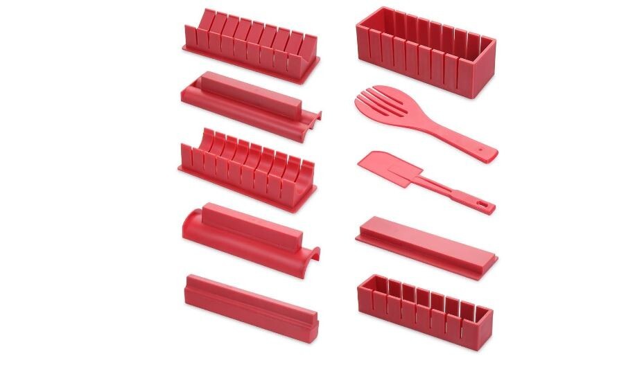 3/10pcs Nuevos accesorios de cocina cocina cocina japonesa bola de arroz sushi