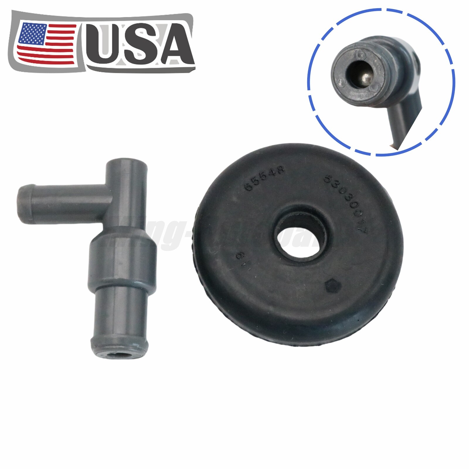 Crankcase PCV Valve and Grommet Fits for Dodge Ram Dakota Durango 5.2L 5.9L