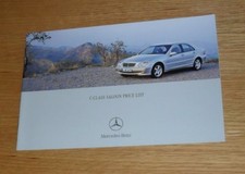 Mercedes C Class Saloon Prices 2003 C32 AMG C180 C200 C220 C270 CDI Avantgarde